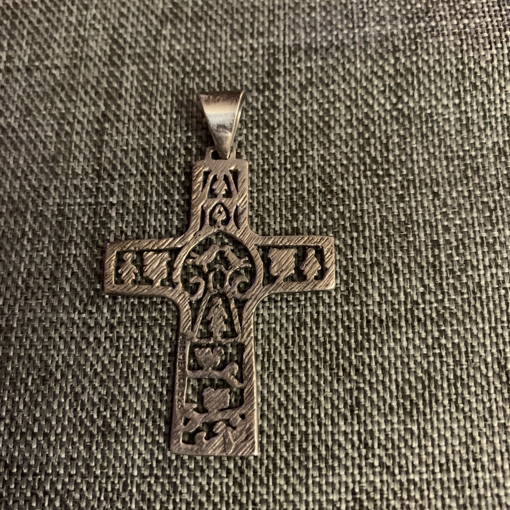 ✝️ TREE OF LIFE CROSS PENDANT ✝️ - Picture 4 of 5
